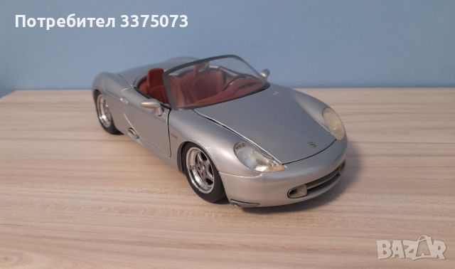 Porsche boxster 1:18 Maisto , снимка 2 - Колекции - 46624651