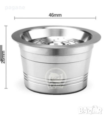 Метална кафе капсула за Кафе машини Чибо / Caffissimo / Tchibo , снимка 2 - Аксесоари за кухня - 51164545