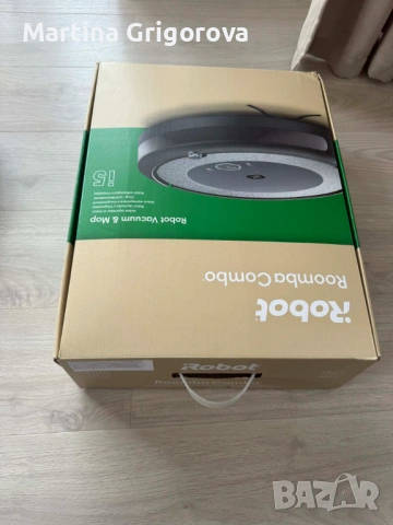 Робот прахосмукачка с моп - iRobot Roomba Combo i5, снимка 7 - Прахосмукачки - 53390250