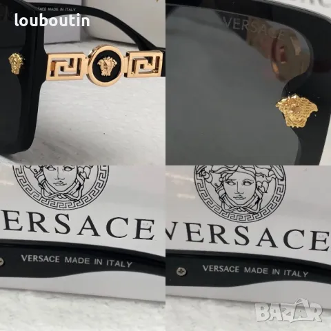 Versace 2023 дамски слънчеви очила квадратни, снимка 3 - Слънчеви и диоптрични очила - 46948482