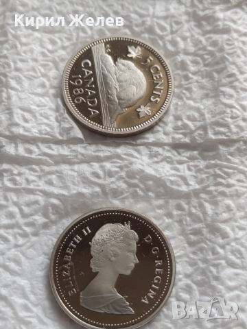 Лот монети 12 броя Канадски долара, центове непипани мат гланц перфектно състояние 43634, снимка 6 - Нумизматика и бонистика - 45020832