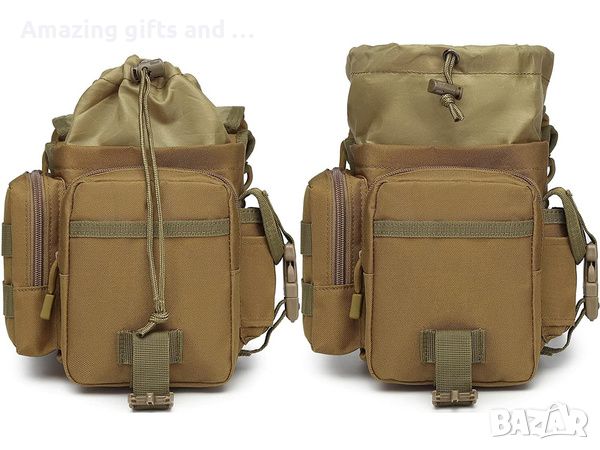Тактическа чанта за кръст и крак с голям капацитет, снимка 6 - Екипировка - 46441385
