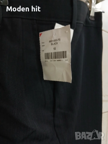 Нов с етикет официален черен панталон с ръб за момче размер 10 г., снимка 4 - Детски панталони и дънки - 51675369