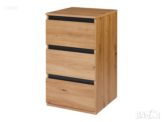 НОВИ! Скрин шкаф с 3 чекмежета плавно затваряне 79,2х40x48 см