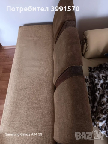 Ъглов диван, снимка 4 - Дивани и мека мебел - 54021086