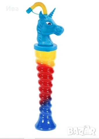 НОВО! Атрактивни пластмасови чаши за скрежина ЕДНОРОГГ 350 мл, снимка 2 - Чаши - 53896120