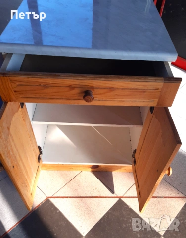 Долен кухненски шкаф от чам с термоплот и,чекмедже и 2 вътрешни прегради, снимка 4 - Други - 43834678