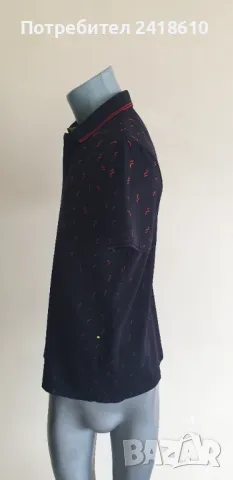 Hugo Boss Pique Cotton Stretch Mens Size S ОРИГИНАЛНА Тениска!, снимка 7 - Тениски - 49763519