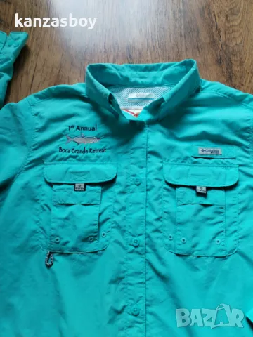 Columbia Men's PFG Tamiami - мъжка рибарска риза КАТО НОВА С, снимка 2 - Ризи - 49754408