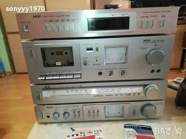 AKAI-MADE IN JAPAN-ВНОС SWISS 0901251824, снимка 1 - Ресийвъри, усилватели, смесителни пултове - 48619519