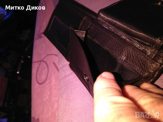 Портфейл Х №9 естествена кожа 115х90мм, снимка 8 - Портфейли, портмонета - 52905436