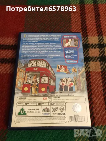 DVD  '' 101 Dalmatians 2 '' , снимка 2 - Анимации - 49360927