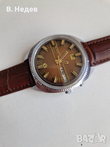 SLAVA automatic, 27 jewels, made in USSR, ТОП!, снимка 2 - Мъжки - 54146059