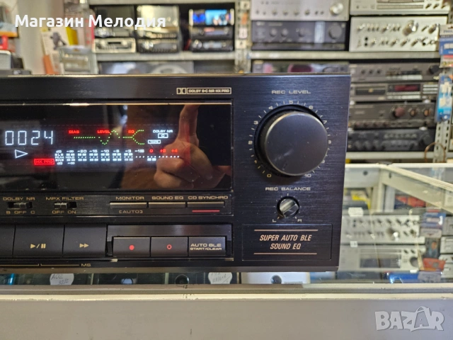 Триглав касетен дек Pioneer CT-S410 В отлично техническо и визуално състояние., снимка 5 - Декове - 49856884