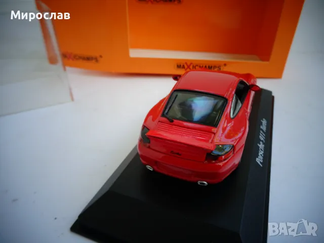 1:43 Minichamps/MAXICHAMPS PORSCHE 911 КОЛИЧКА МОДЕЛ, снимка 5 - Колекции - 47690706