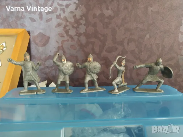 Комплект войници "Русская дружина". Завод Прогресс, СССР., снимка 3 - Колекции - 49808828