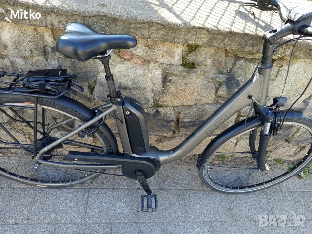 28 цола електрически алуминиев велосипед с 7 скорости усилени капли амортисьори като нов, снимка 7 - Велосипеди - 53778927