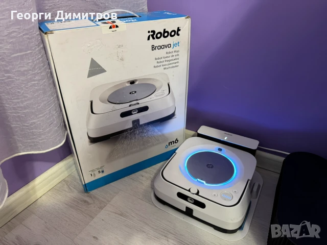 Braava Jet m6 робот - моп за сухо и мокро почистване iRobot Roomba, снимка 1