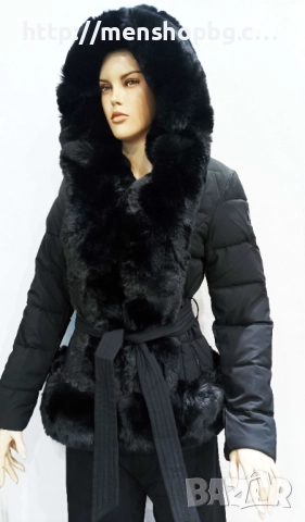 Дамско яке код 26 - черно, снимка 1