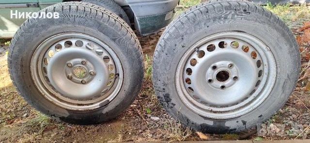 джанти със зимни гуми 15 " , снимка 4 - Гуми и джанти - 51407156