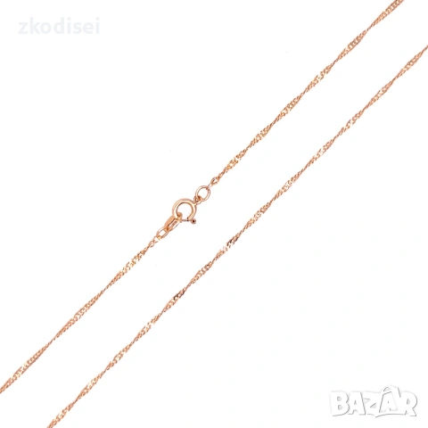 Златен синджир 1,40гр. 55,0см. 14кр. проба:585 модел:37045-1