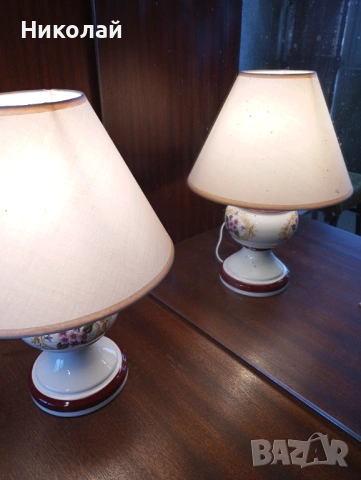Порцеланова нощна лампа , снимка 5 - Антикварни и старинни предмети - 53107907