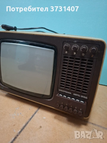 Стар съветски цветен телевизор Електроника 25ТЦ-313Д, снимка 2 - Антикварни и старинни предмети - 53574011