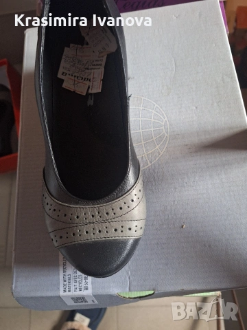 нови обувки естествена кожа 