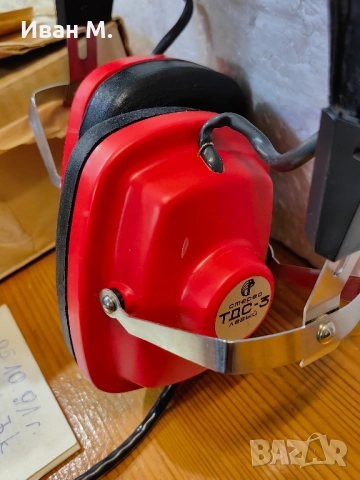 Руски стерео слушалки ТДС 3, снимка 5 - Антикварни и старинни предмети - 52210959