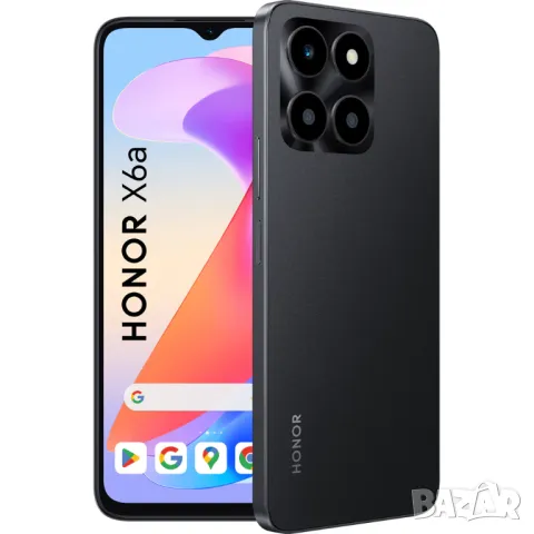 Honor X6a 128GB 4GB RAM Dual Sim Midnight Black Чисто Нов запечатен, снимка 2 - Samsung - 46905816