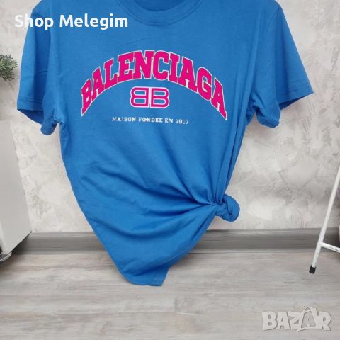 Balenciaga дамска тениска , снимка 1 - Тениски - 45866224