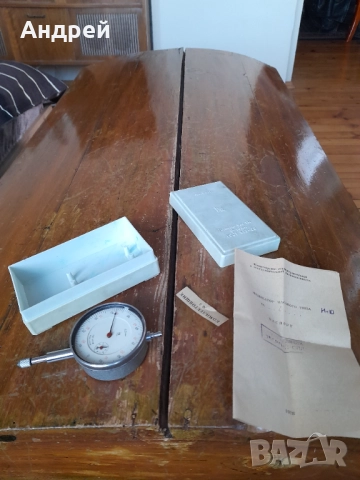 Стар индикаторен часовник,вътромер #4, снимка 2 - Други ценни предмети - 52723541