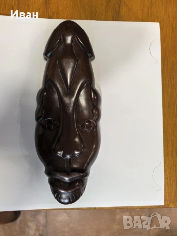 Ръчно изработени маски от дърво за стена, снимка 3 - Други - 53105583