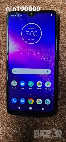 📱 Motorola One Macro – 64GB, 4GB RAM – тъмносин, снимка 5 - Motorola - 51549733