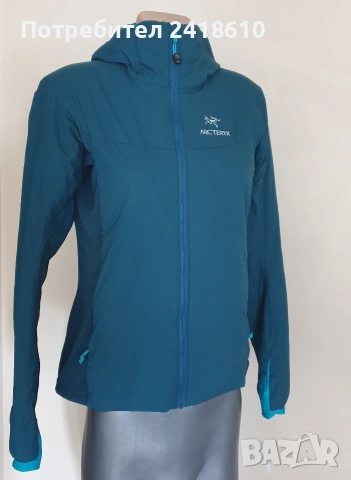 Arcteryx Atom Hoody Stretch  Jacket Womens Size M ОРИГИНАЛ! Дамско Олекотено Яке!, снимка 4 - Якета - 53668628