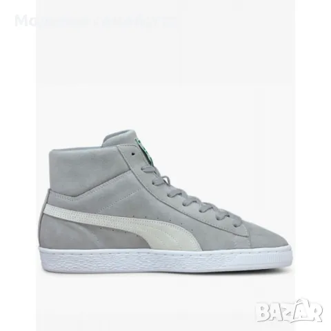 Унисекс кецове PUMA Suede Mid XXI Sneakers Grey, снимка 1 - Кецове - 46873759