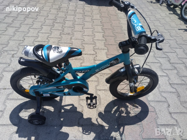BYOX Велосипед 14" RAPID cyan, снимка 2 - Велосипеди - 53534432