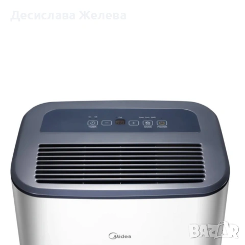 Влагоуловител Midea DF-20DEN7-WF – 20 л/24 ч, Smart Wi-Fi, за до 100 m³ (40 m²), R290, снимка 2 - Влагоабсорбатори и влагоуловители - 53398038