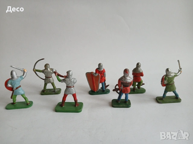 Стари полски фигурки рицари., снимка 3 - Колекции - 53029416
