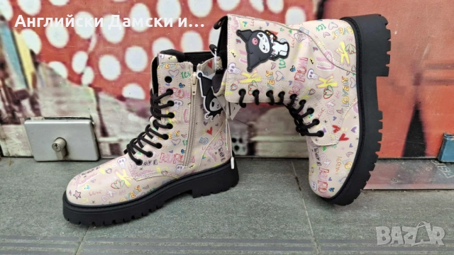 Английски дамски  боти Zara