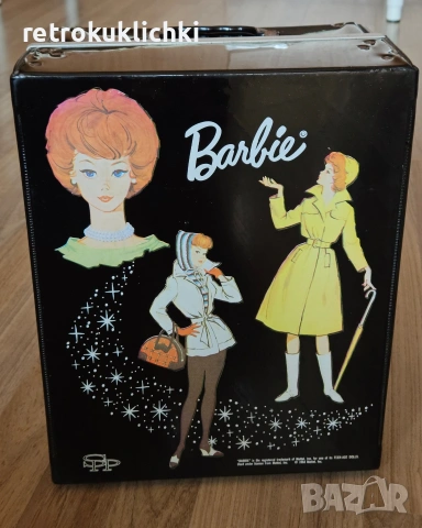 Barbie vintage case, ретро куфарче за кукла Барби, снимка 2 - Кукли - 53732362