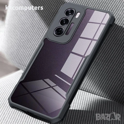 Oppo Reno12 Pro XUNDD Силиконов Калъф TPU+Acrylic и Протектор, снимка 3 - Калъфи, кейсове - 51354123