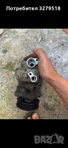 Компресор на климатик Ауди а6 4ф 3.0 тди, снимка 3 - Части - 50906168