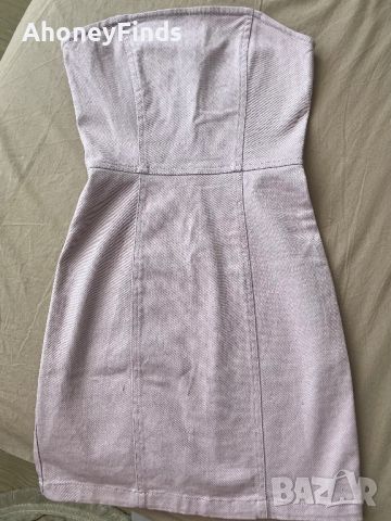 дамска светло лилава рокля, снимка 1 - Рокли - 46125739