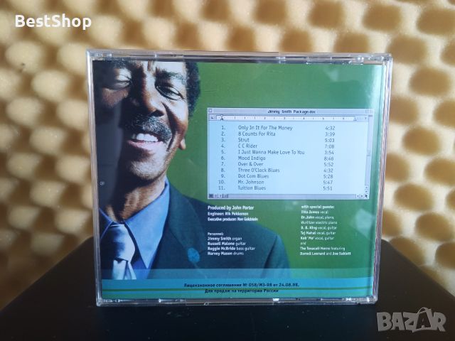 Jimmy Smith - Dot com Blues, снимка 2 - CD дискове - 46172405