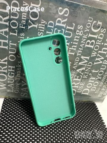 Силиконов гръб за телефон Samsung A54 green, снимка 3 - Калъфи, кейсове - 46083182