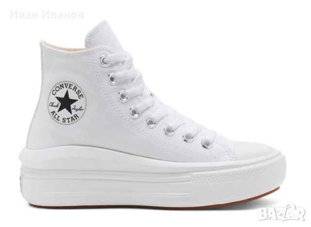 CONVERSE CHUCK TAYLOR ALL STAR MOVE HIGH TOP номер 37-37,5  кецове/ маратонки , снимка 5 - Маратонки - 46204637