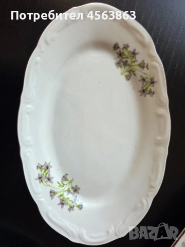 Порцеланови елипси, снимка 2 - Чинии - 53131987