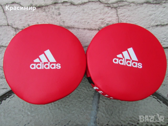 Двулицеви лапи за бокс Adidas, снимка 2 - Бокс - 53080085