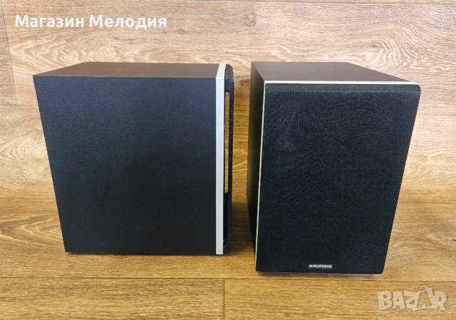 Тонколони Grundig M-2100 – Сребрист дизайн и качествен немски звук, снимка 10 - Тонколони - 53872664
